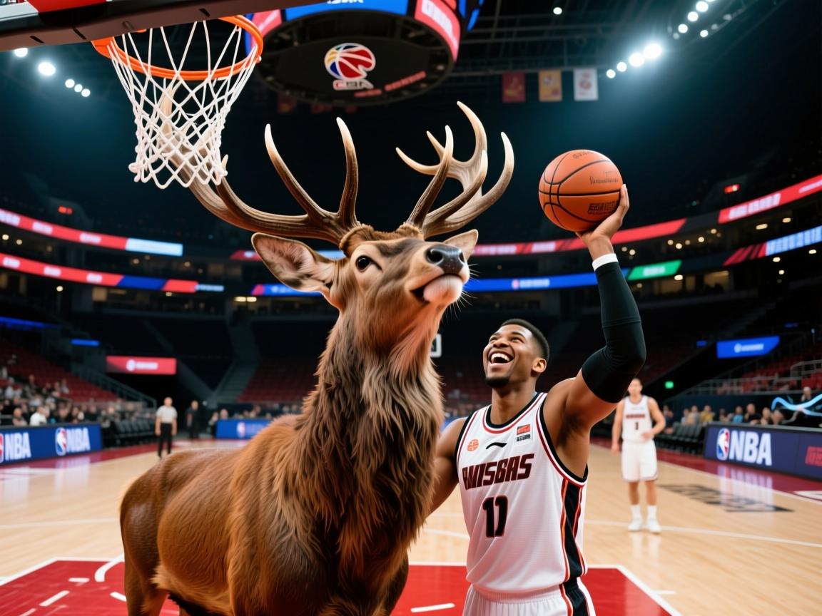 雄鹿大胜篮网，取得季后赛首胜