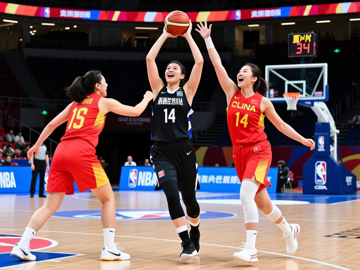 亚洲杯-中国女篮34分大胜新西兰小组第一直通4强 第3张